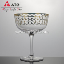 Creative wine glass mouth blowing stemware glass cup